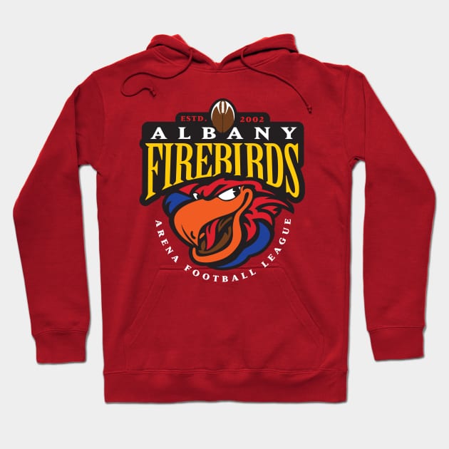 Albany Firebirds Hoodie by MindsparkCreative